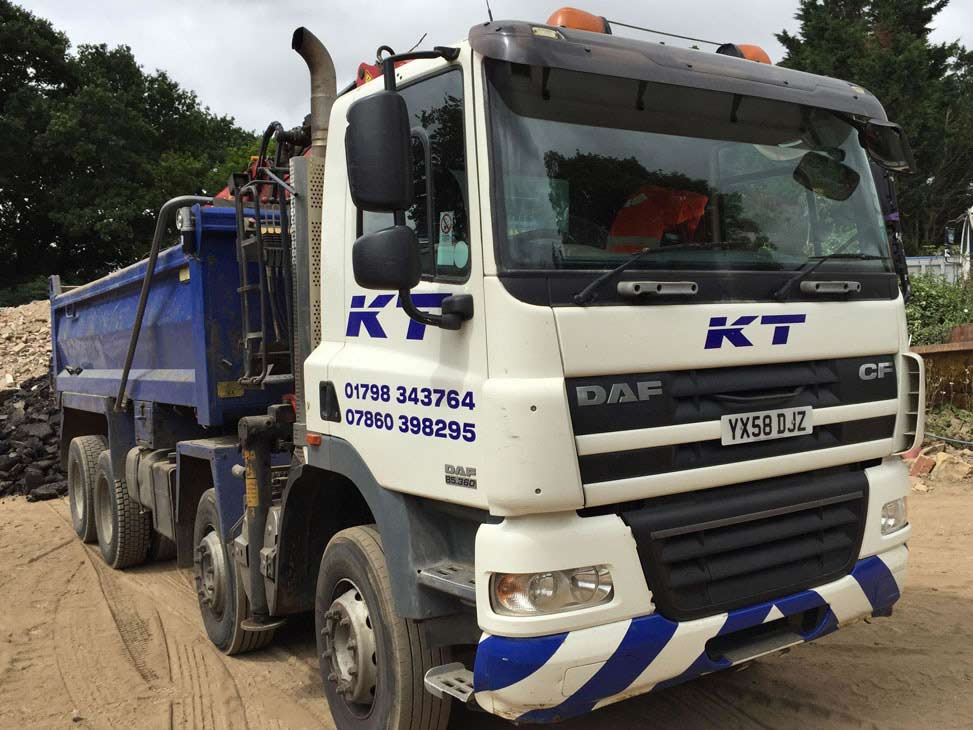 grab tipper hire
